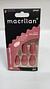 unhas posticas bailarina rose macrilan c/12pcs