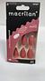 unhas posticas STILETTO ROSE MACRILAN C/12PCS